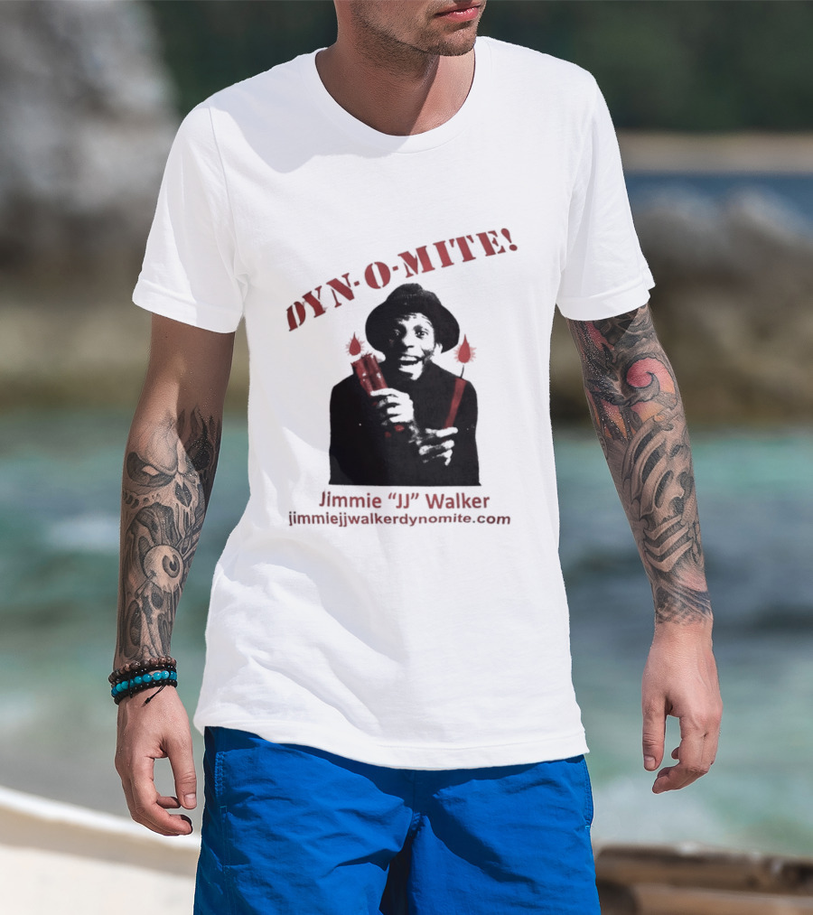 Jimmie JJ Walker Dyn O Mite Good Times 70s TV Retro Fan Collectible T-Shirt