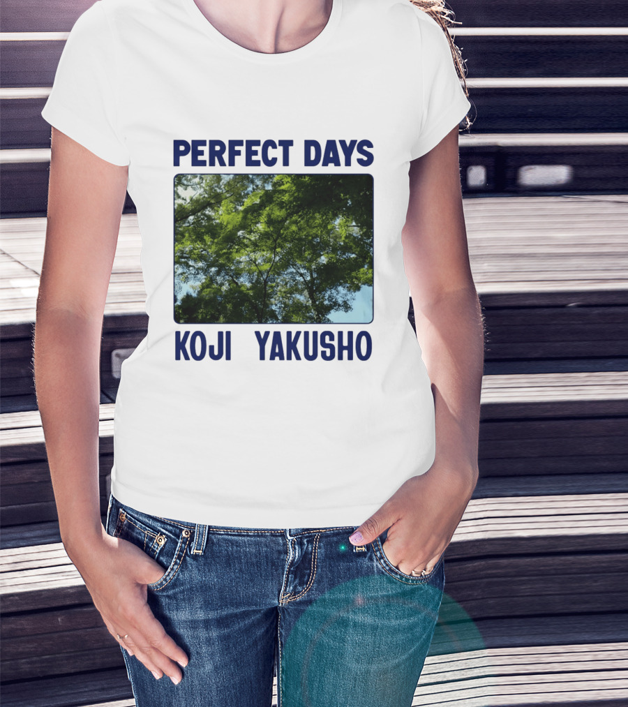 Perfect Days Koji Yakusho Forest Scene T-Shirt