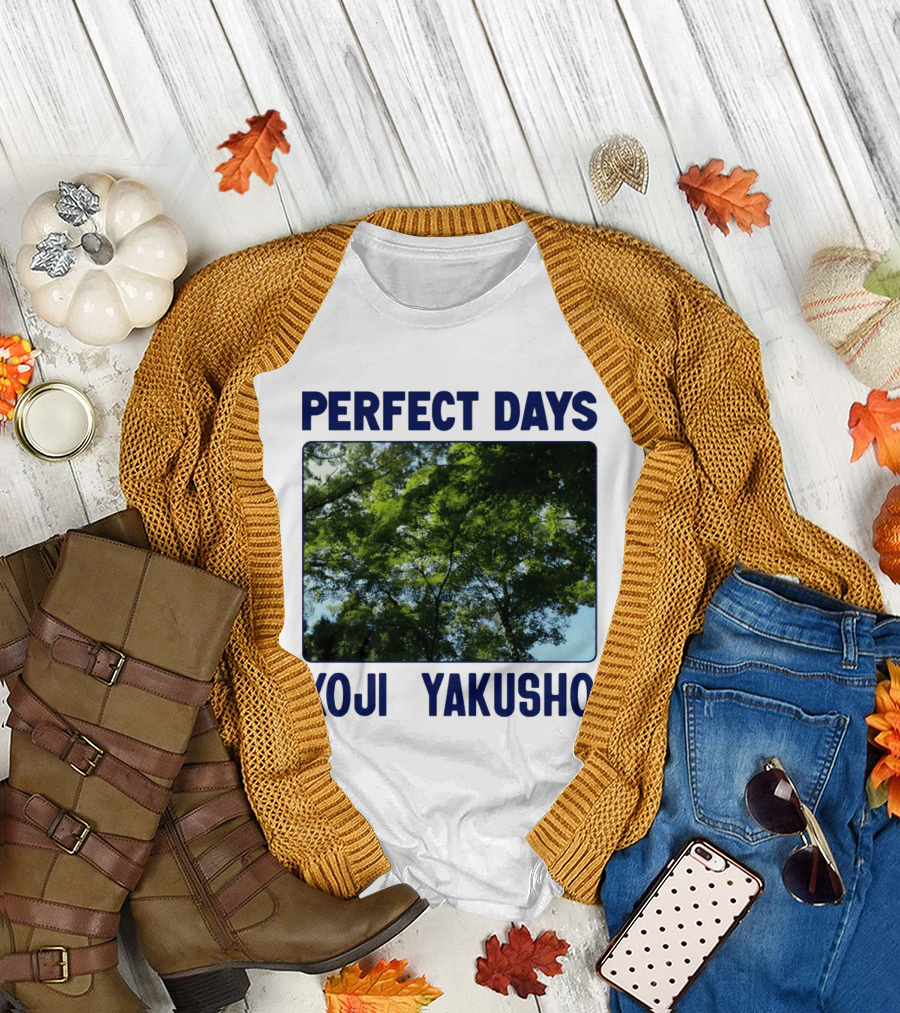 Perfect Days Koji Yakusho Forest Scene T-Shirt