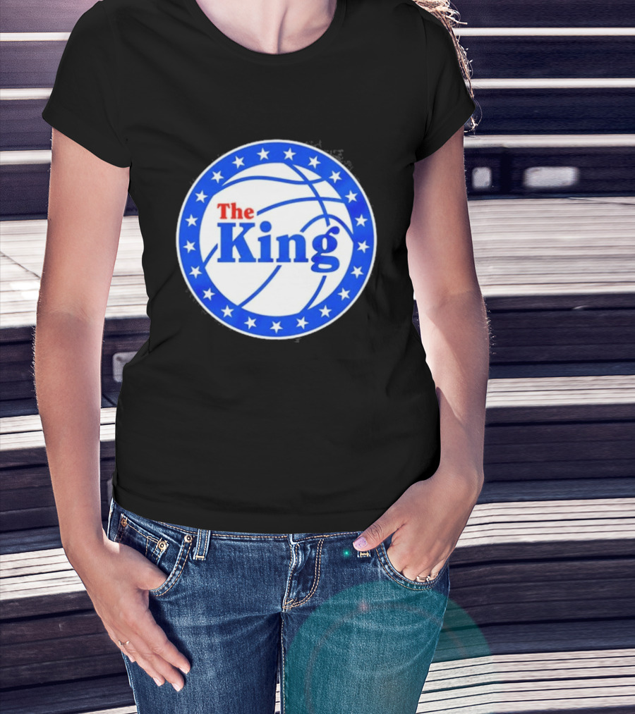 Philadelphia 76ers The King NBA Basketball Stars T-Shirt