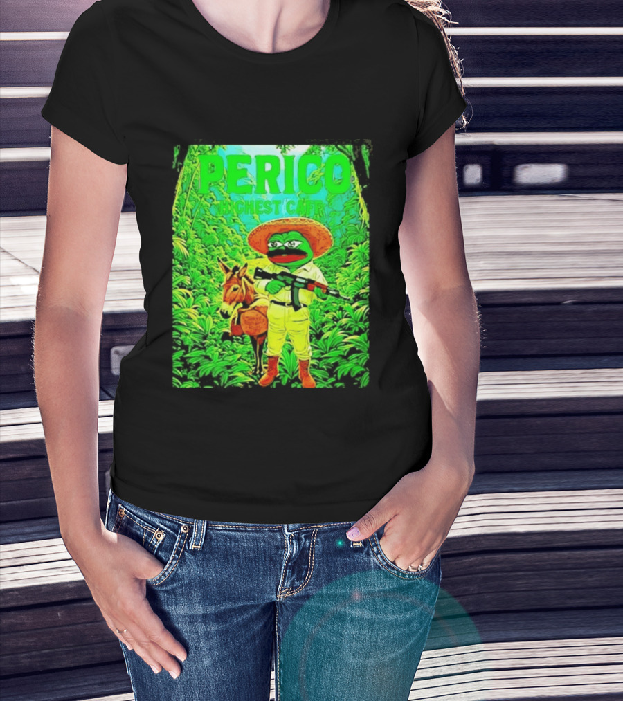 Perico Highest Caff Jungle Donkey Explorer T-Shirt