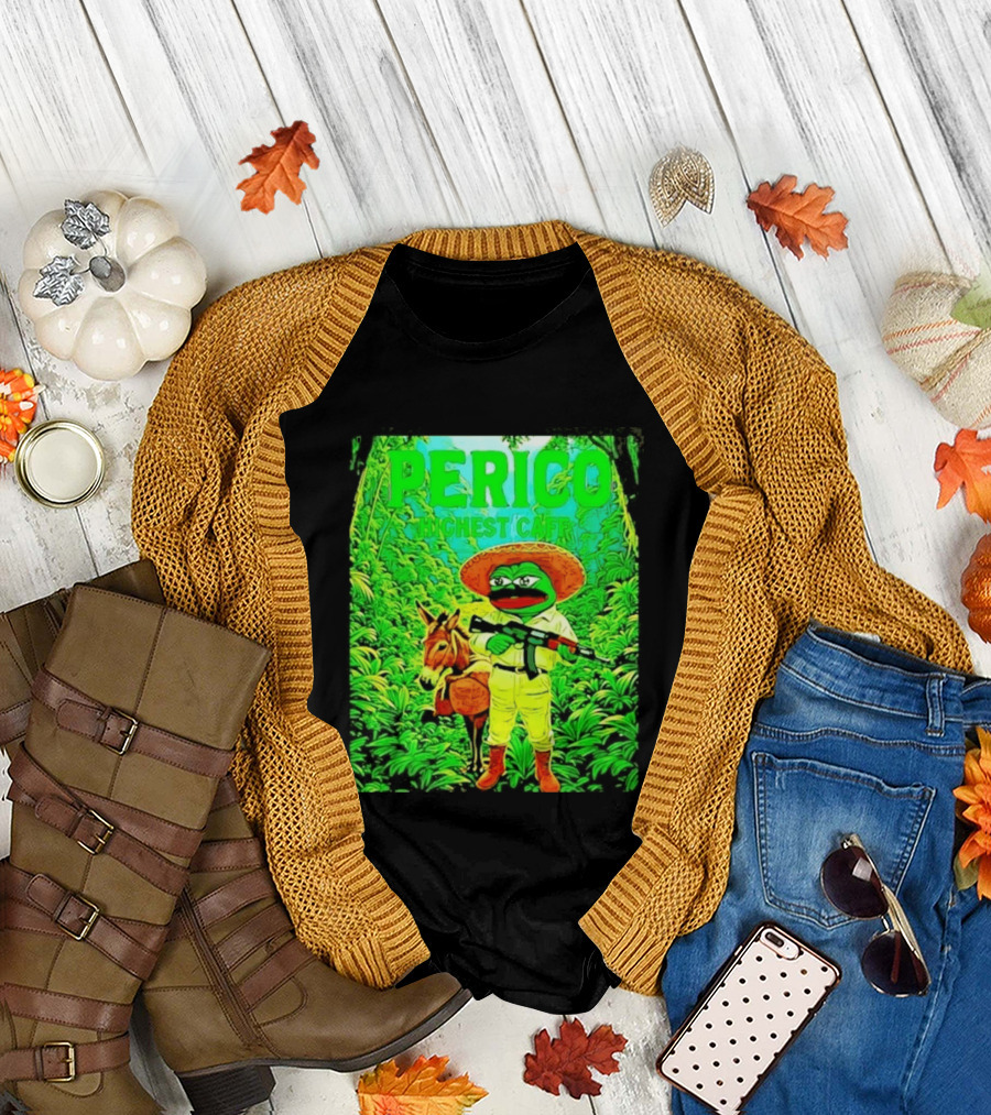 Perico Highest Caff Jungle Donkey Explorer T-Shirt