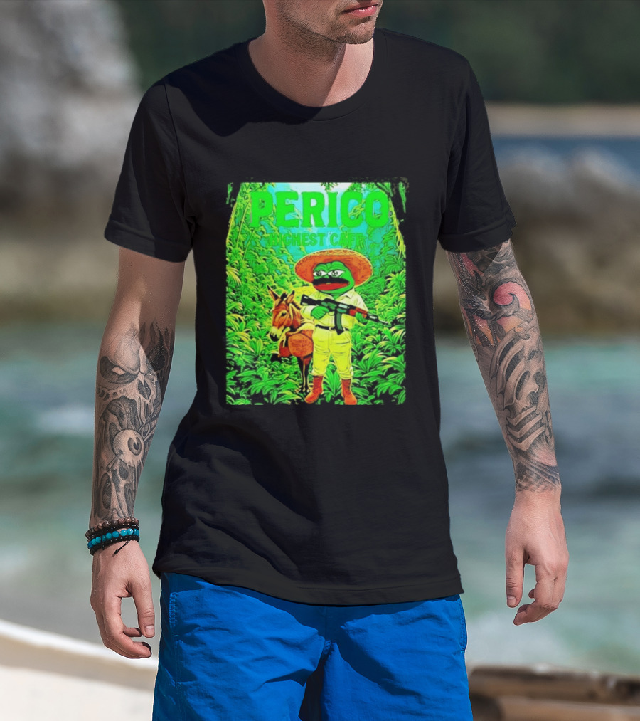 Perico Highest Caff Jungle Donkey Explorer T-Shirt