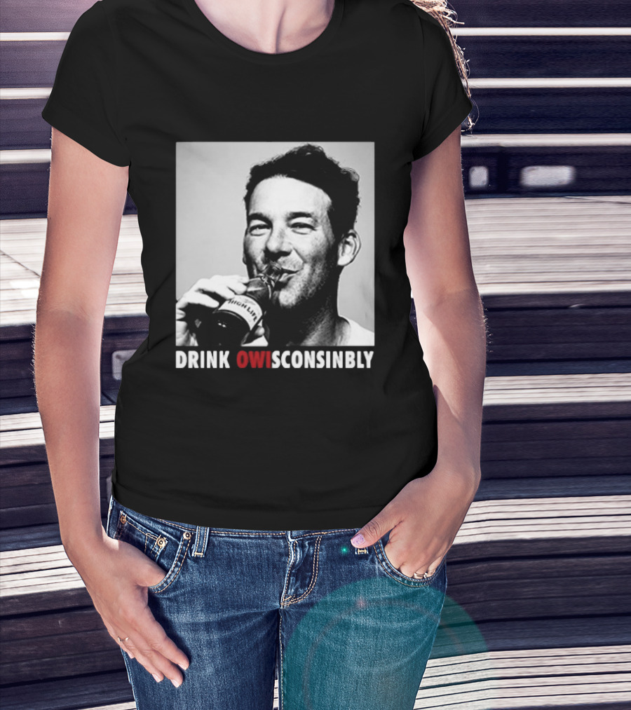 Tony Romo Drink OWIsconsinbly High Life T-Shirt