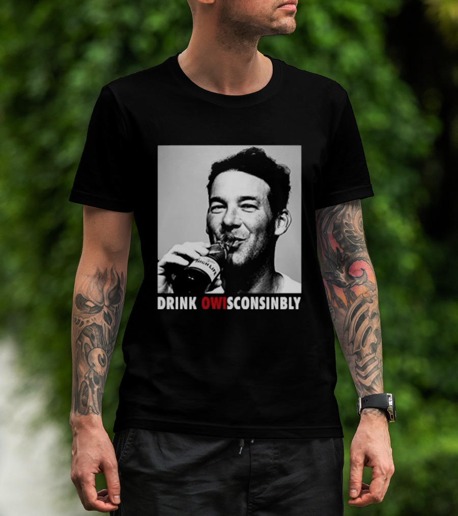 Tony Romo Drink OWIsconsinbly High Life T-Shirt