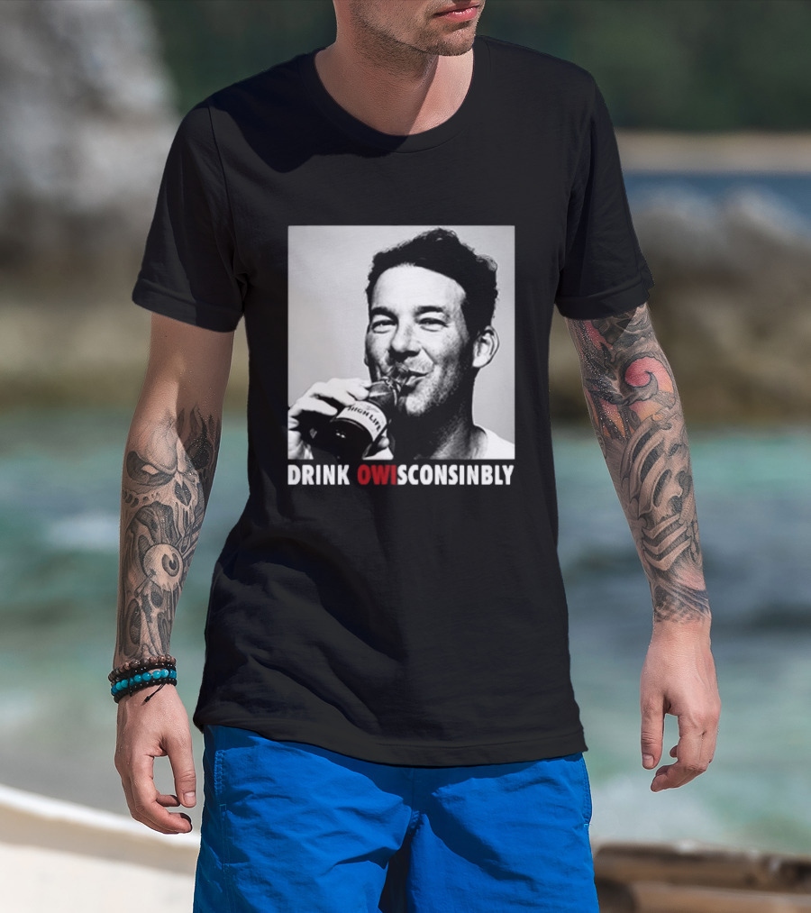 Tony Romo Drink OWIsconsinbly High Life T-Shirt