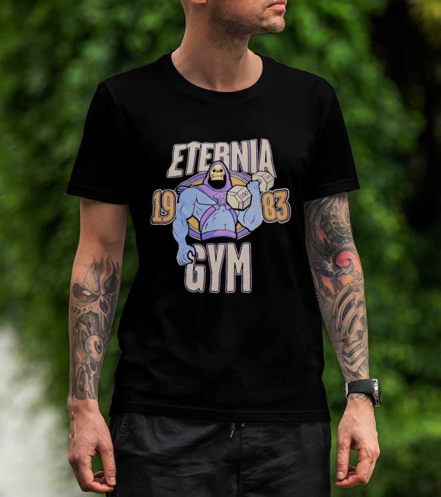 Eternia Gym 1983 Skeletor Masters Of The Universe T-Shirt