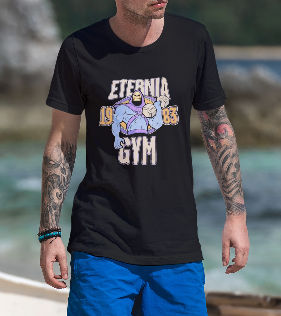 Eternia Gym 1983 Skeletor Masters Of The Universe T-Shirt