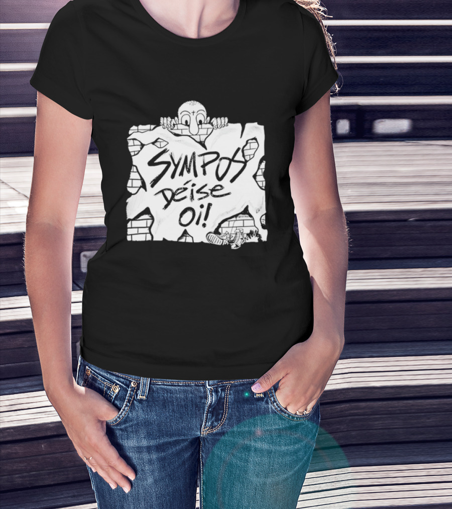 Sympos Deise Oi Skinhead Brick Wall Punk T-Shirt