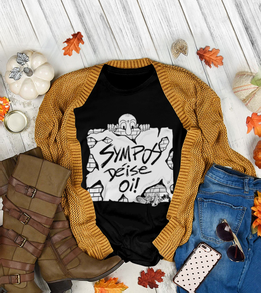 Sympos Deise Oi Skinhead Brick Wall Punk T-Shirt