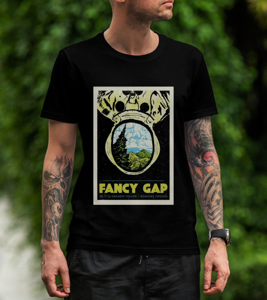 Fancy Gap 09 17 26 Grandin Theater Roanoke Virginia T-Shirt