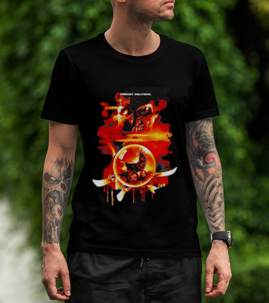 Freddy Krueger A Nightmare On Elm Street The Dream Child Freddy Delivers T-Shirt