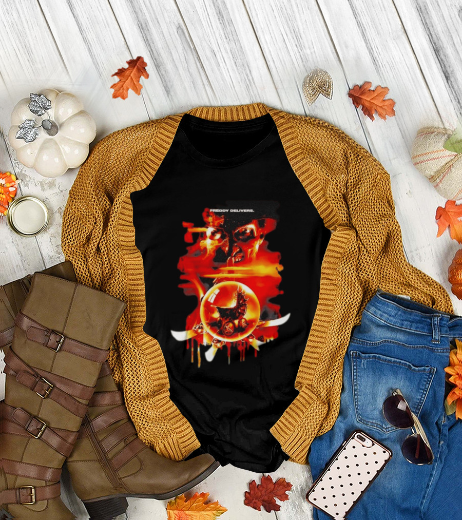 Freddy Krueger A Nightmare On Elm Street The Dream Child Freddy Delivers T-Shirt