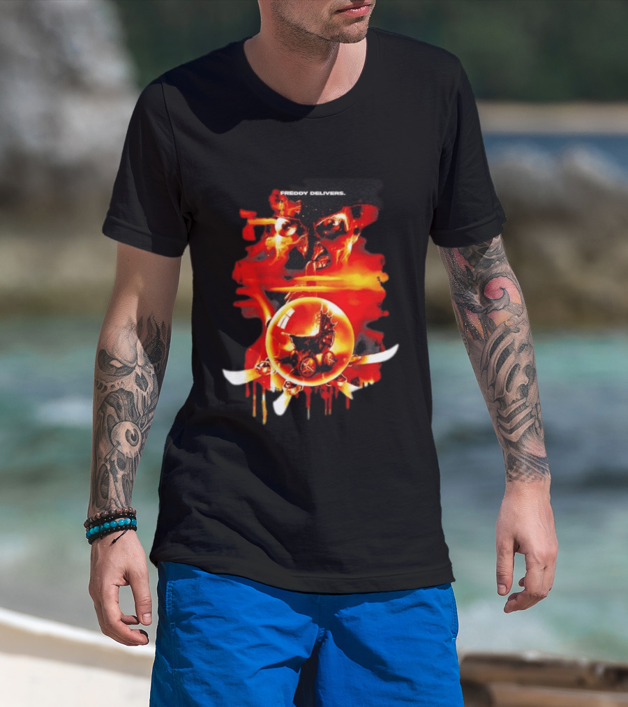 Freddy Krueger A Nightmare On Elm Street The Dream Child Freddy Delivers T-Shirt