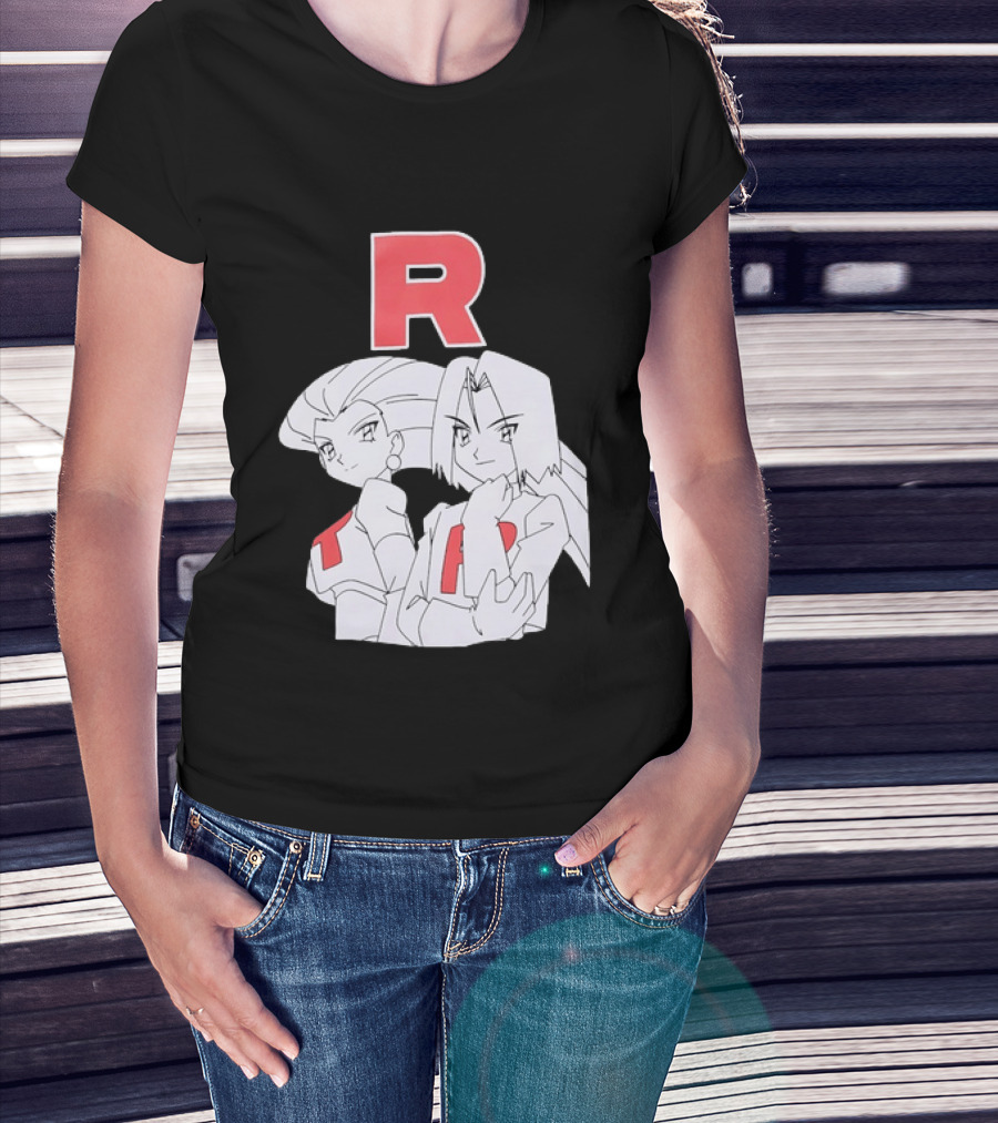 Jessie James Team Rocket R POKEMON Characters T-Shirt