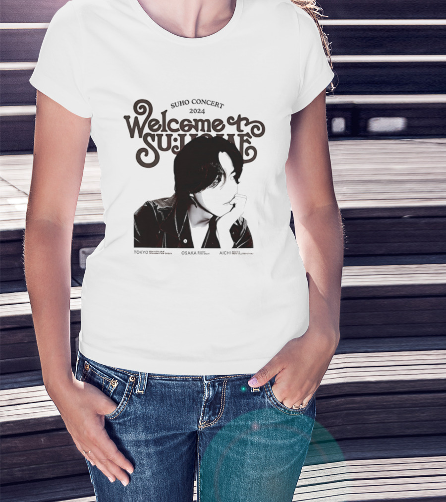 SUHO Concert 2024 Welcome To Su Home Tokyo Osaka Aichi Tour T-Shirt