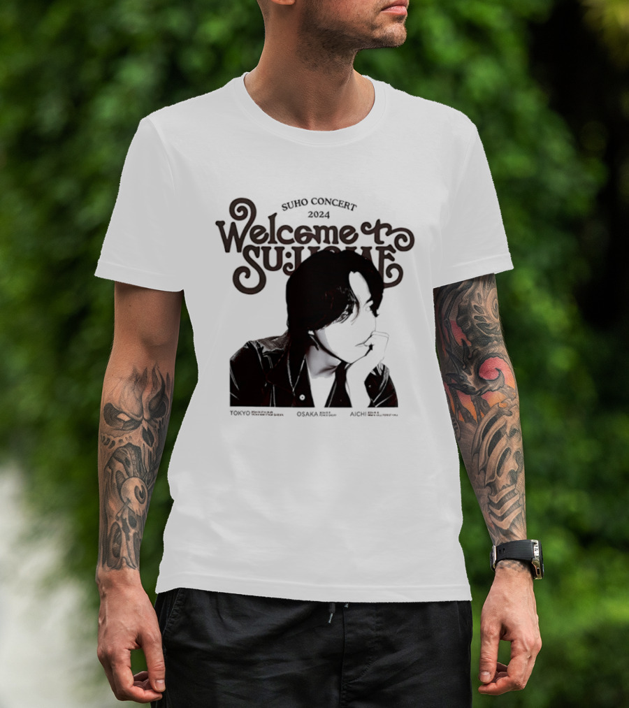 SUHO Concert 2024 Welcome To Su Home Tokyo Osaka Aichi Tour T-Shirt