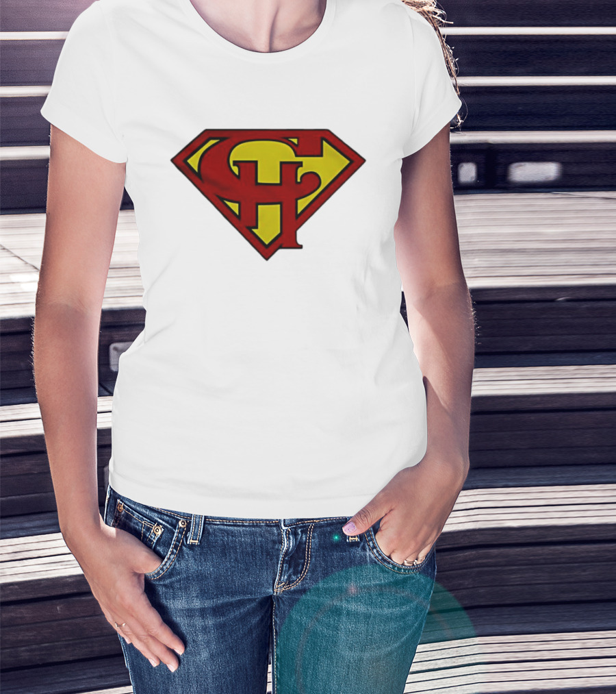 Superman Symbol CH Clark Kent Super Hero T-Shirt