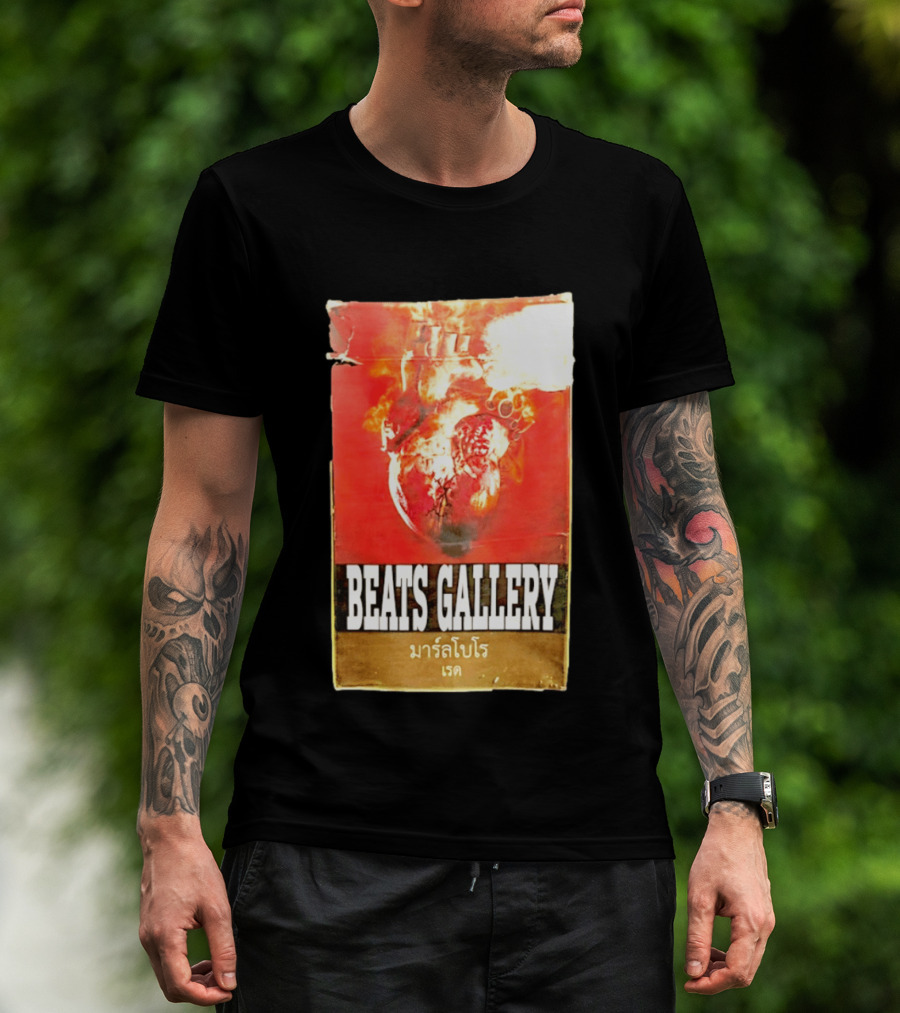 BEATS GALLERY Marlboro Red Anatomical Heart T-Shirt