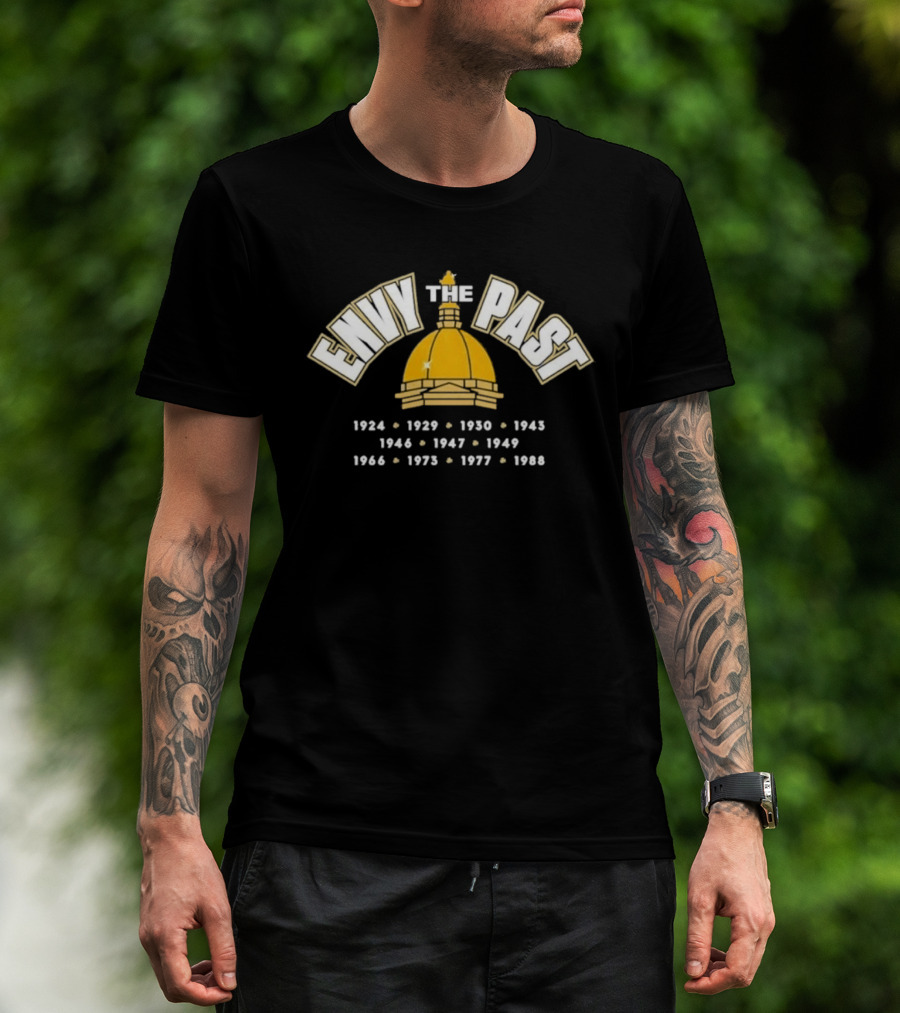 Envy The Past 1924 1929 1930 1943 1946 1947 1949 1966 1973 1977 1988 T-Shirt