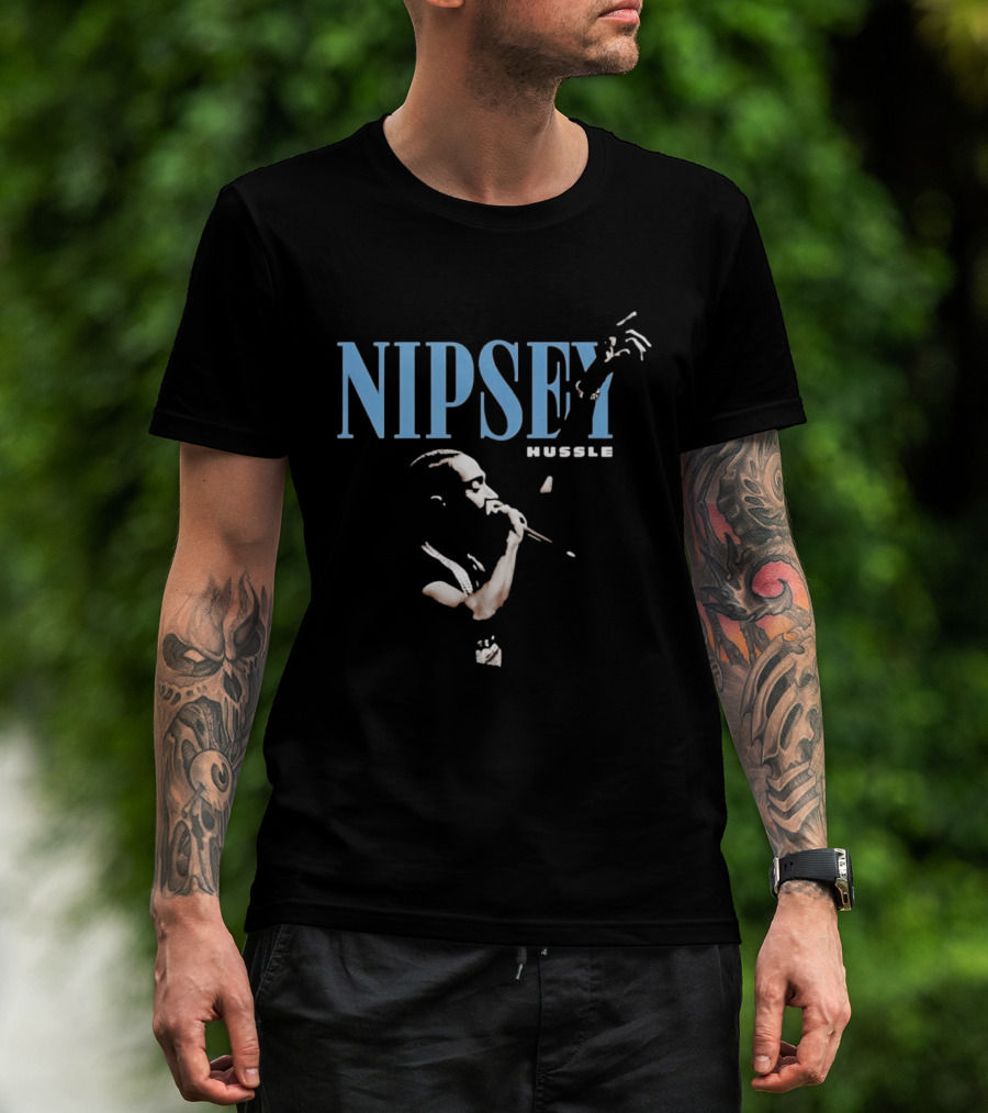 Nipsey Hussle Rap Artist Performing Music Nipsey Hussle T-Shirt