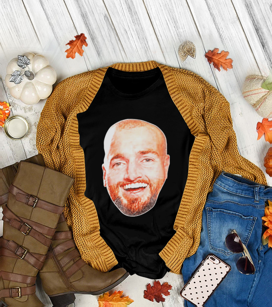 Post Malone Smiling Face Celebrity Image T-Shirt