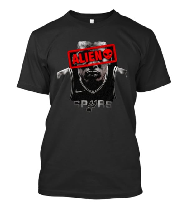 Victor Wembanyama Spurs ALIEN Basketball Nike T-Shirt