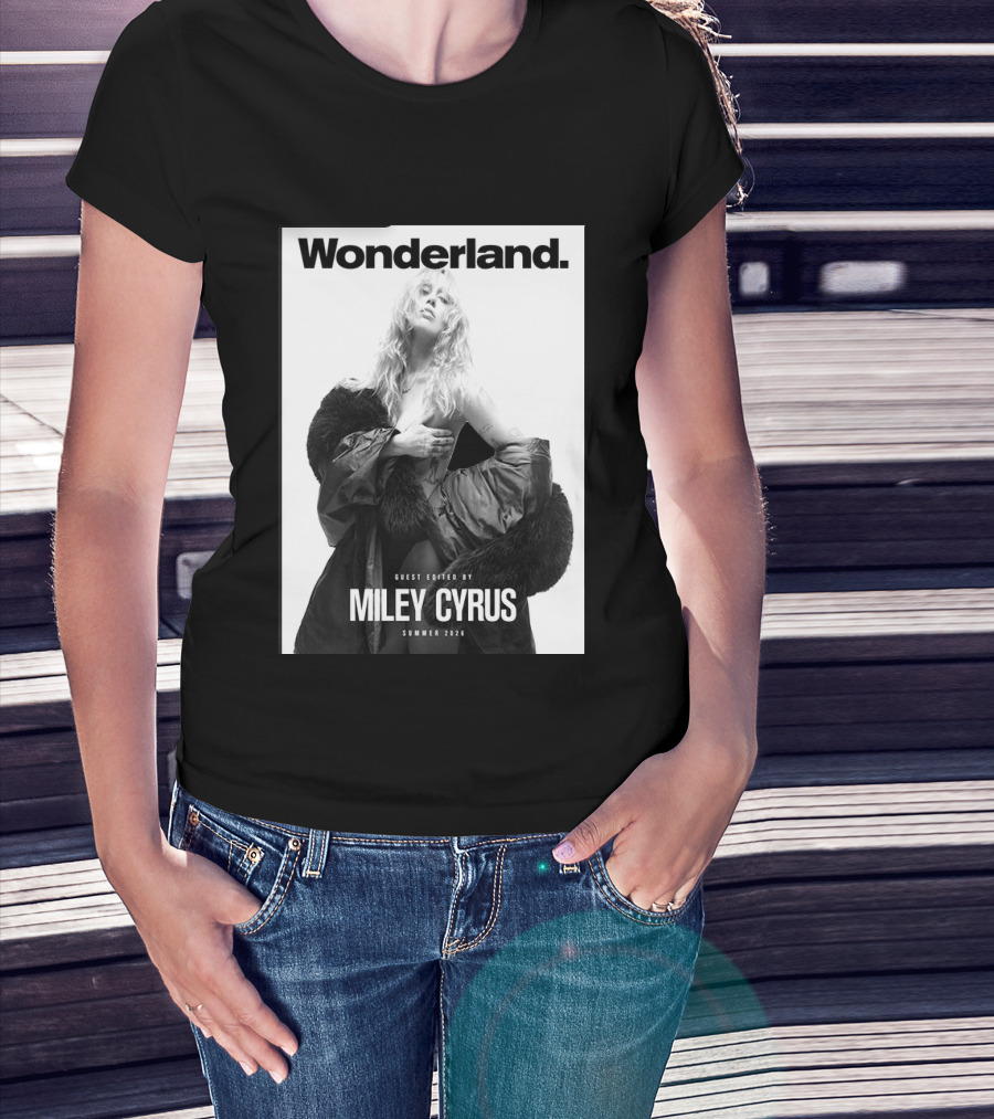 Wonderland Guest Edited By Miley Cyrus Summer 2026 T-Shirt
