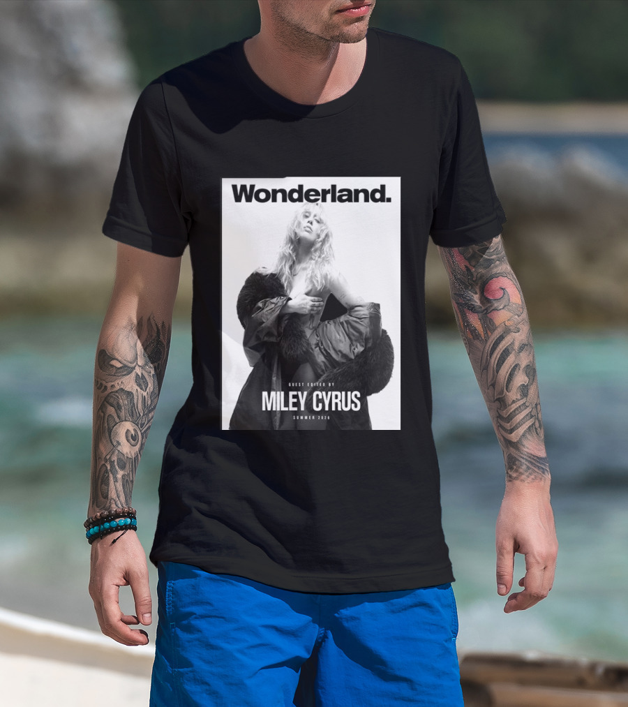 Wonderland Guest Edited By Miley Cyrus Summer 2026 T-Shirt