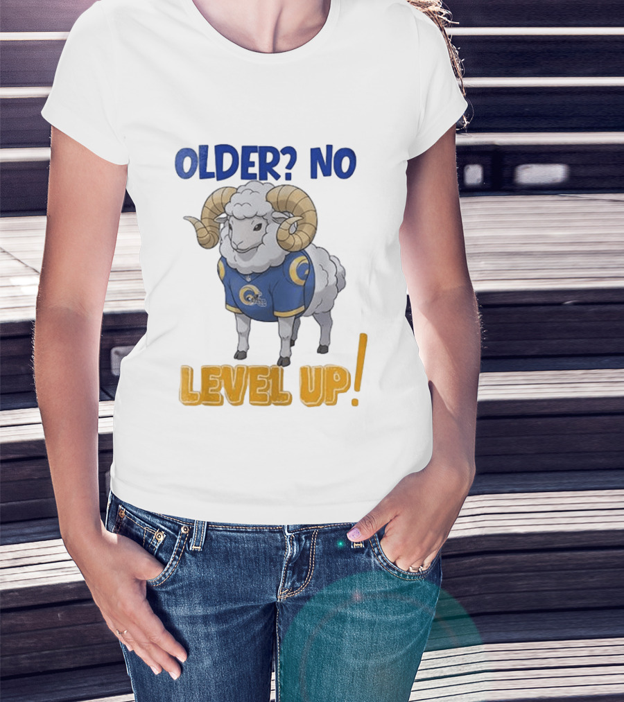 Los Angeles Rams X Pokemon 30th Anniversary Older No Level Up T-Shirt