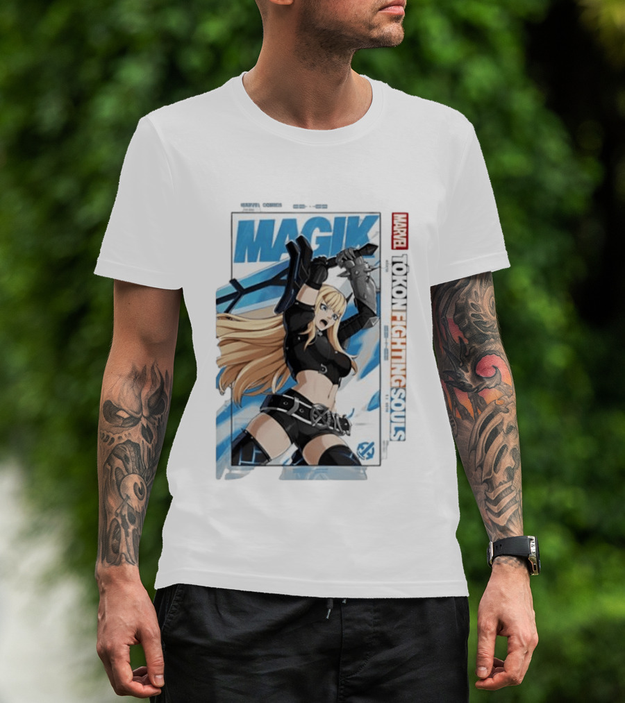 Magik Marvel Tokon Fighting Souls X Men T-Shirt