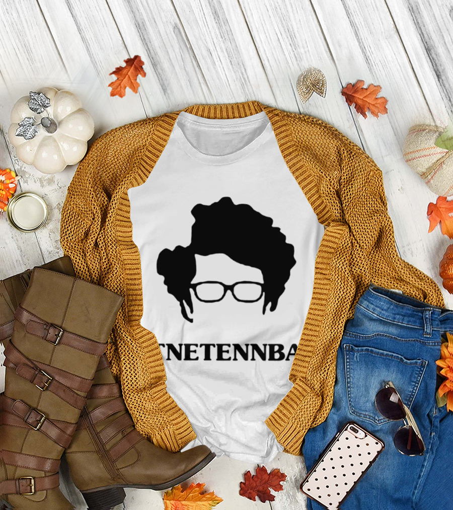 Tnetennba Maurice Moss The IT Crowd Black Glasses Hair T-Shirt