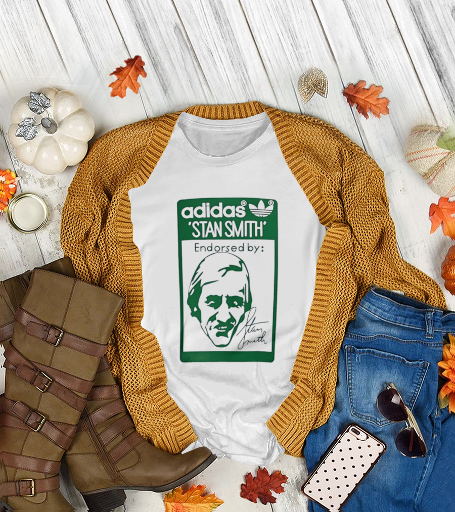 Adidas Stan Smith Endorsed Logo Green T-Shirt
