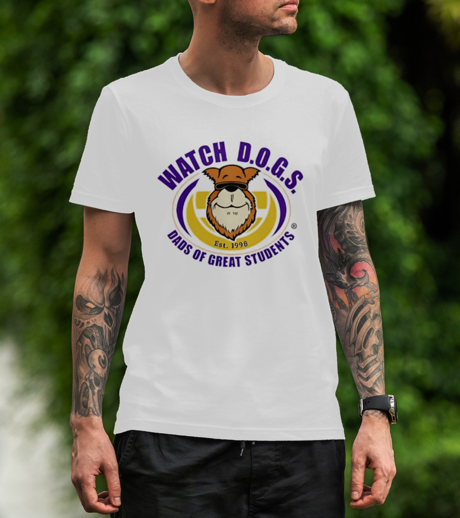 D.O.G.S. Dads Of Great Students Est. 1998 T-Shirt