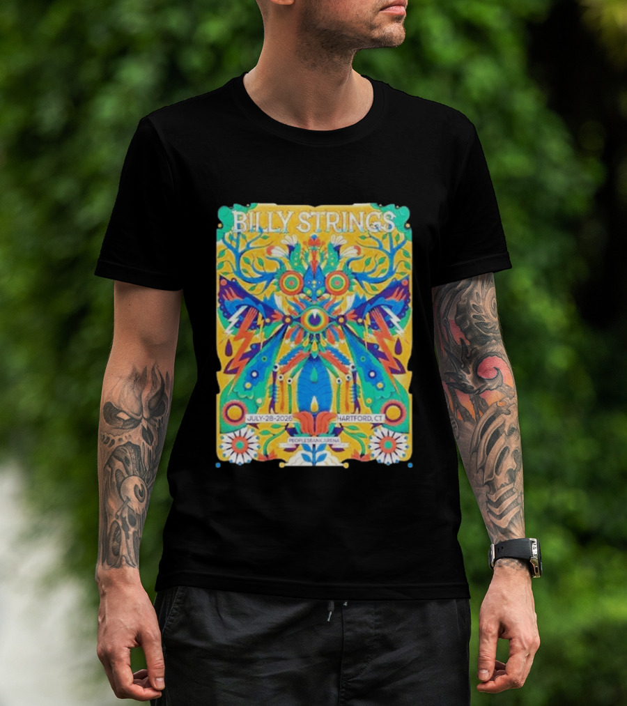 Billy Strings PeoplesBank Arena Hartford CT July 28 2026 T-Shirt