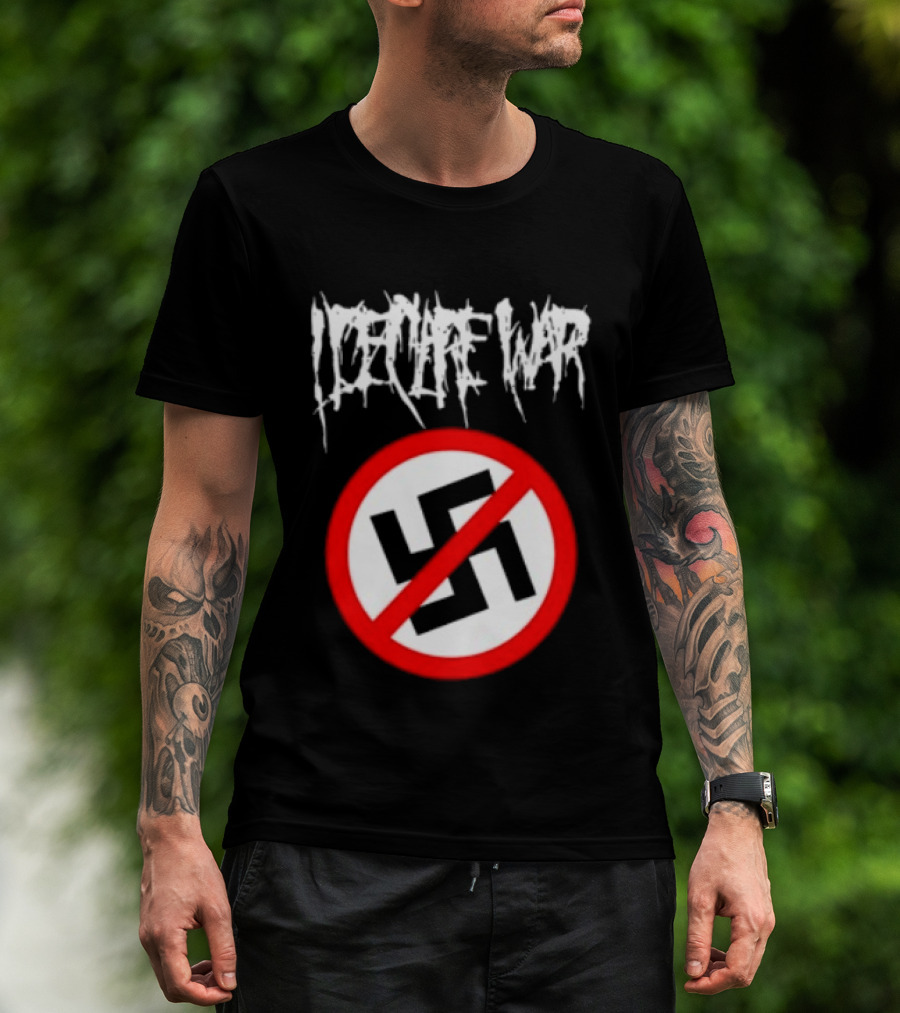 I Declare War Anti Nazi Symbol Graphic Merchnow Collection T-Shirt