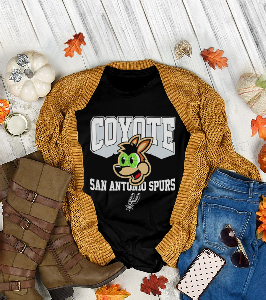 Coyote San Antonio Spurs Team T-Shirt