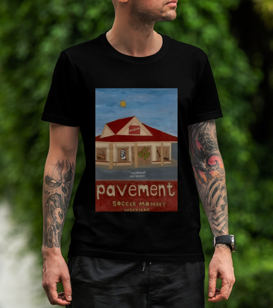 Pavement Soccer Mommy The Ryman Nashville July 28 2026 T-Shirt