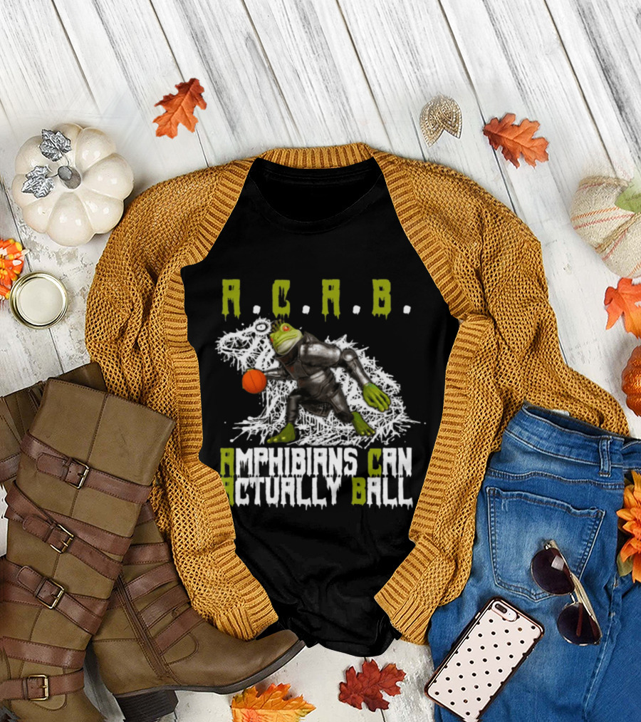 Firehouse 666 Store Acab Amphibians Can Actually Ball Frog Mallet T-Shirt