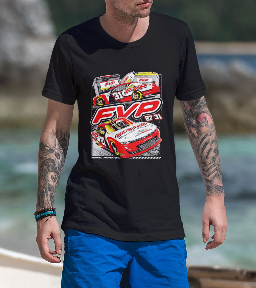 FVP Verified Proven Jordan Anderson Racing Chevrolet 27 31 T-Shirt