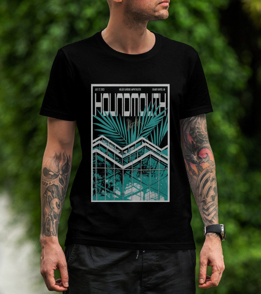 Houndmouth Meijer Gardens Amphitheater Grand Rapids July 27 2023 T-Shirt