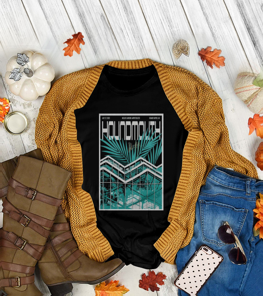 Houndmouth Meijer Gardens Amphitheater Grand Rapids July 27 2023 T-Shirt