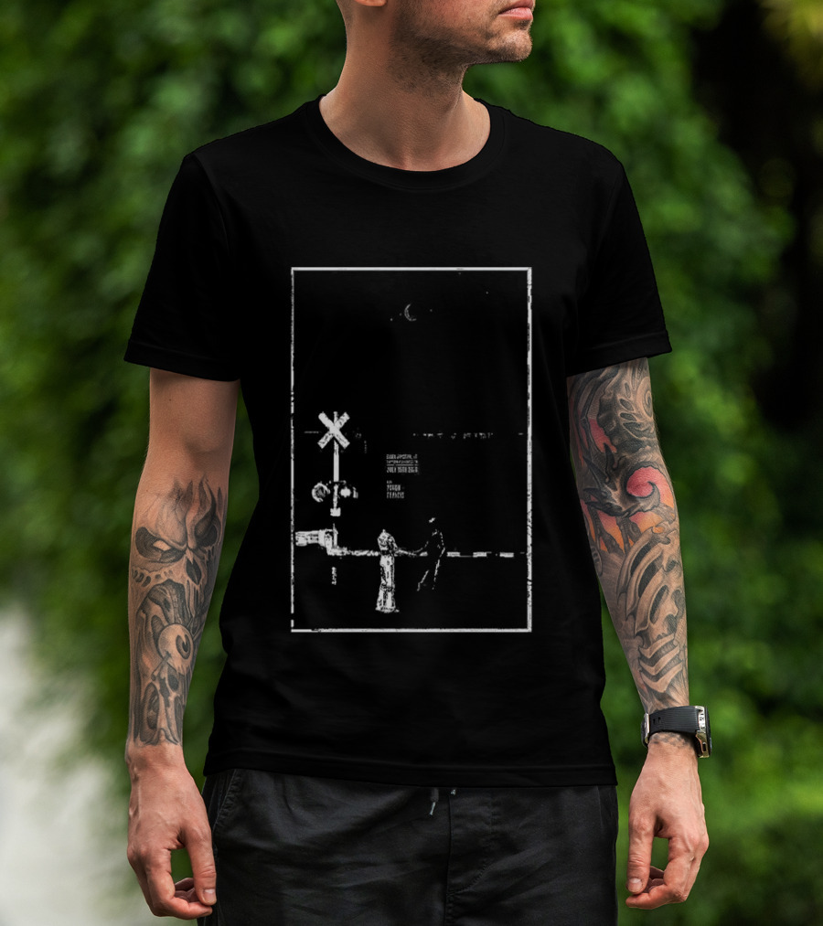 Jack White Essex Junction VT July 15 2026 Railroad Crossing Scene T-Shirt