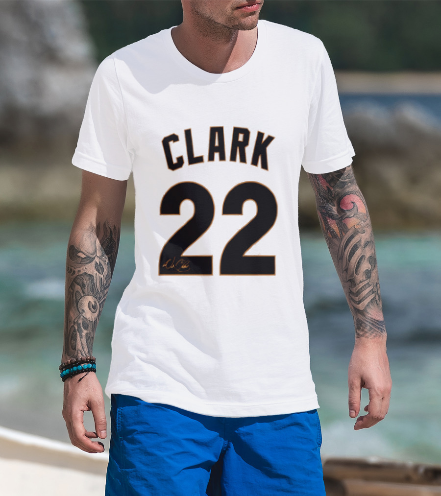 2026 SF Giants Autism Acceptance Clark 22 Jersey Jacket Giveaway T-Shirt