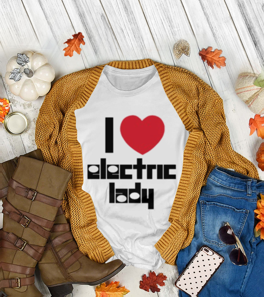 Electric Lady Studios Limited Release I Love Electric Lady T-Shirt
