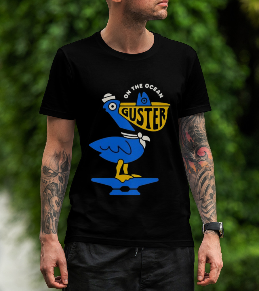 Guster On The Ocean 2026 Tour Pelican Sailor T-Shirt