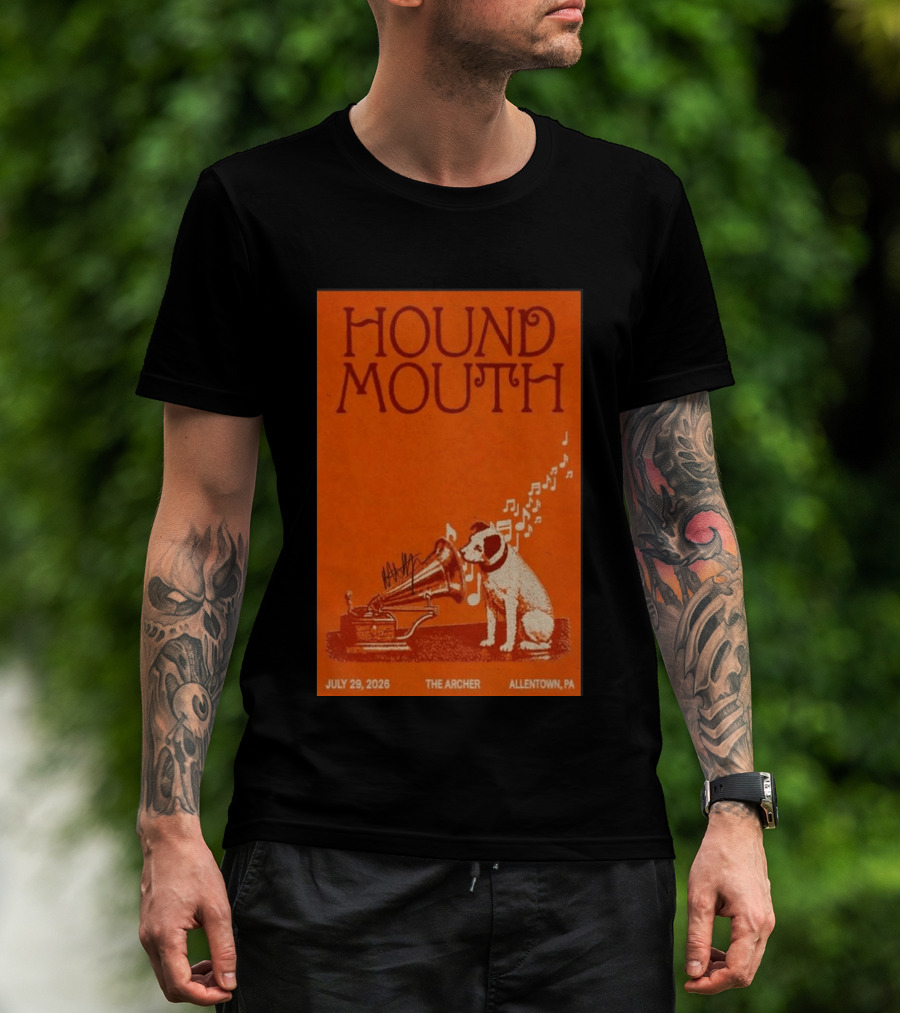 Houndmouth Allentown Pennsylvania Concert July 29 2026 The Archer T-Shirt