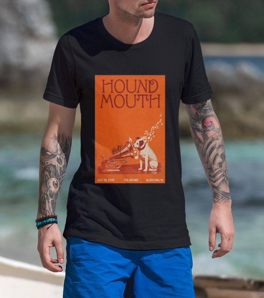 Houndmouth Allentown Pennsylvania Concert July 29 2026 The Archer T-Shirt