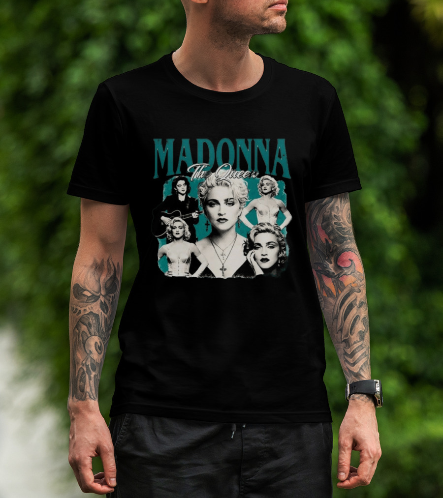 Madonna The Queen Iconic 90s Music Legend T-Shirt