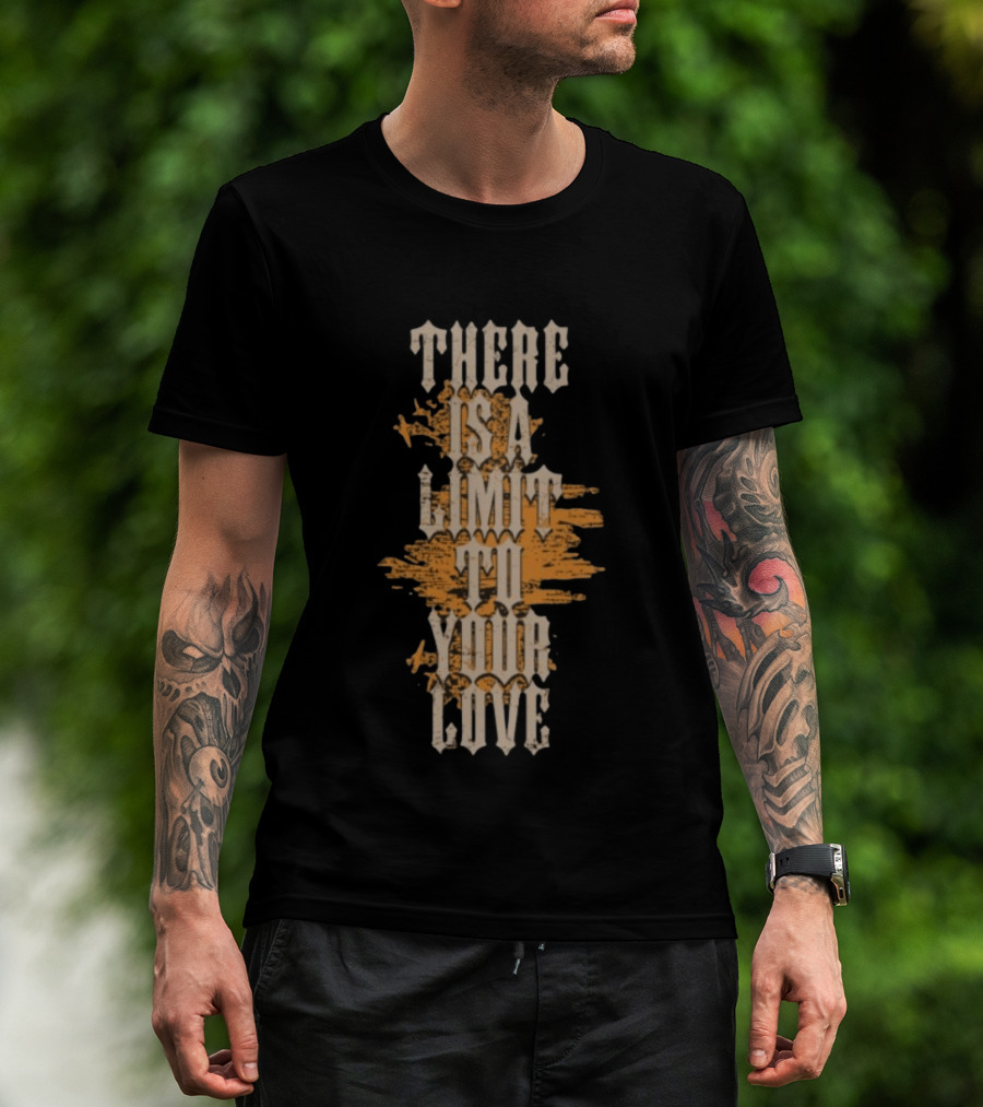 Milestone Store The Amity Affliction There Is A Limit To Your Love Swan Dive Black T-Shirt